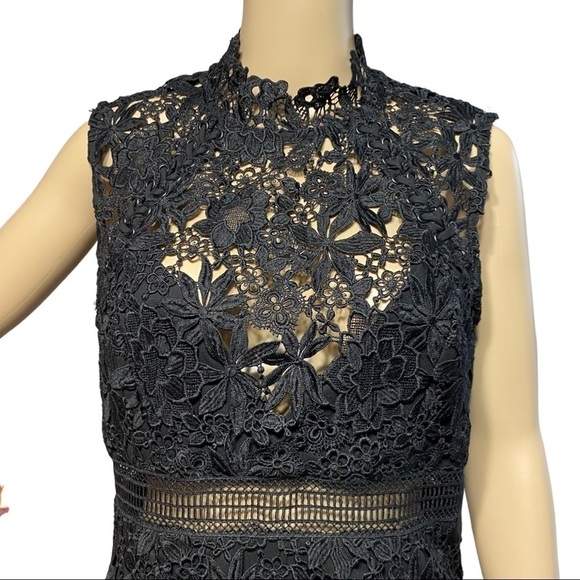 BARDOT SHEATH DRESS IN BLACK size 8 - Picture 3 of 8